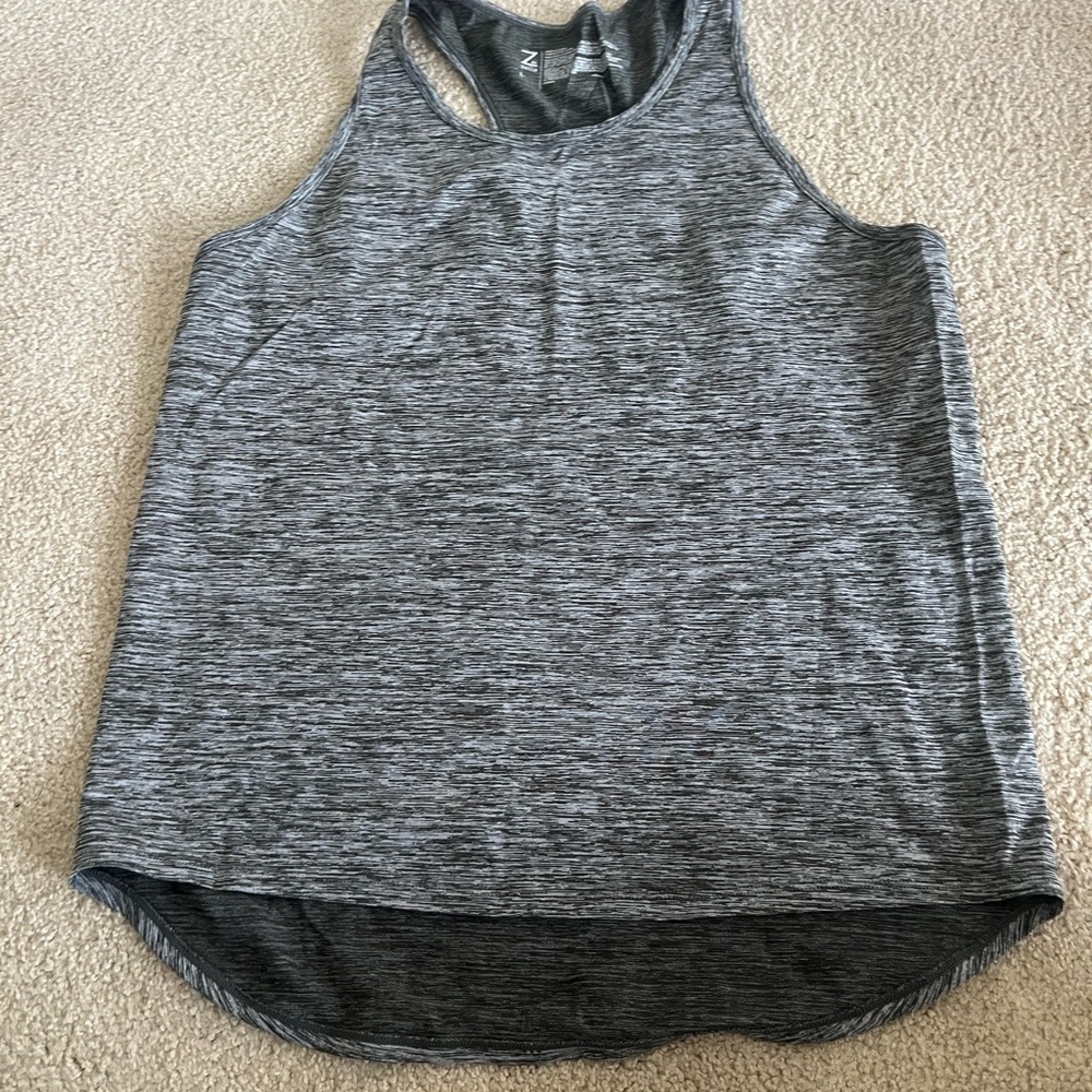 Zella Heathered Gray Tank Top